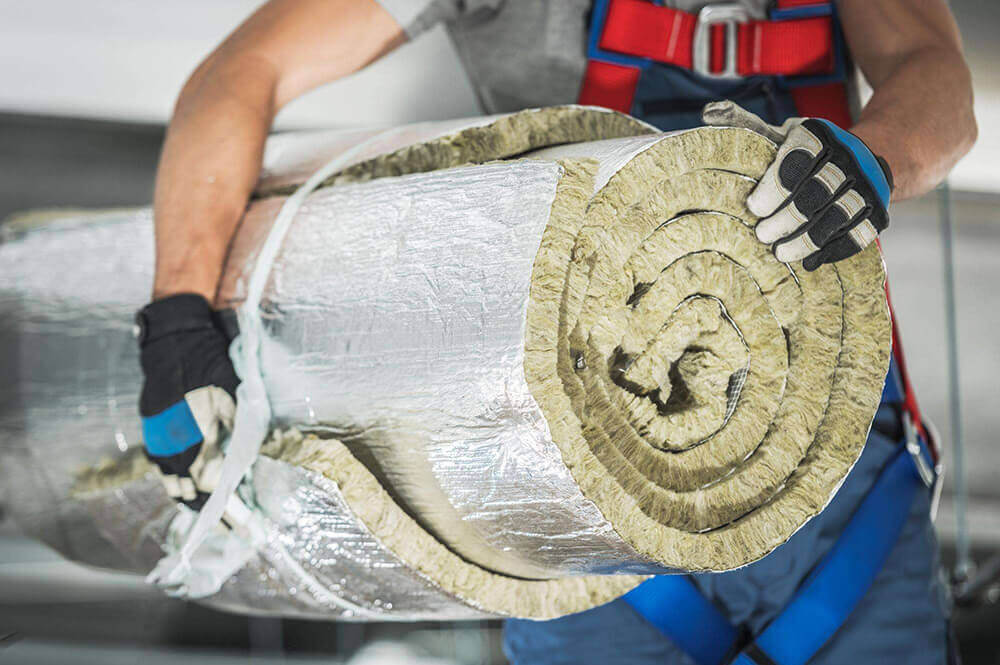 Isoliermaterialien umfassen Mineralwolle